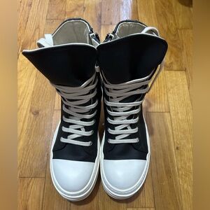 Rick Owens Drkshdw High 'Black White'